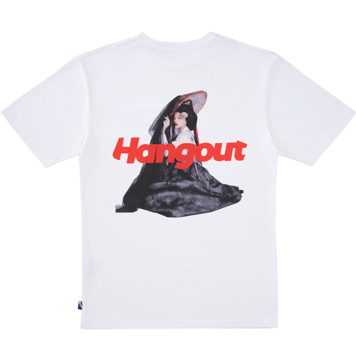 행아웃(HANGOUT) 어우동 티셔츠 (화이트)