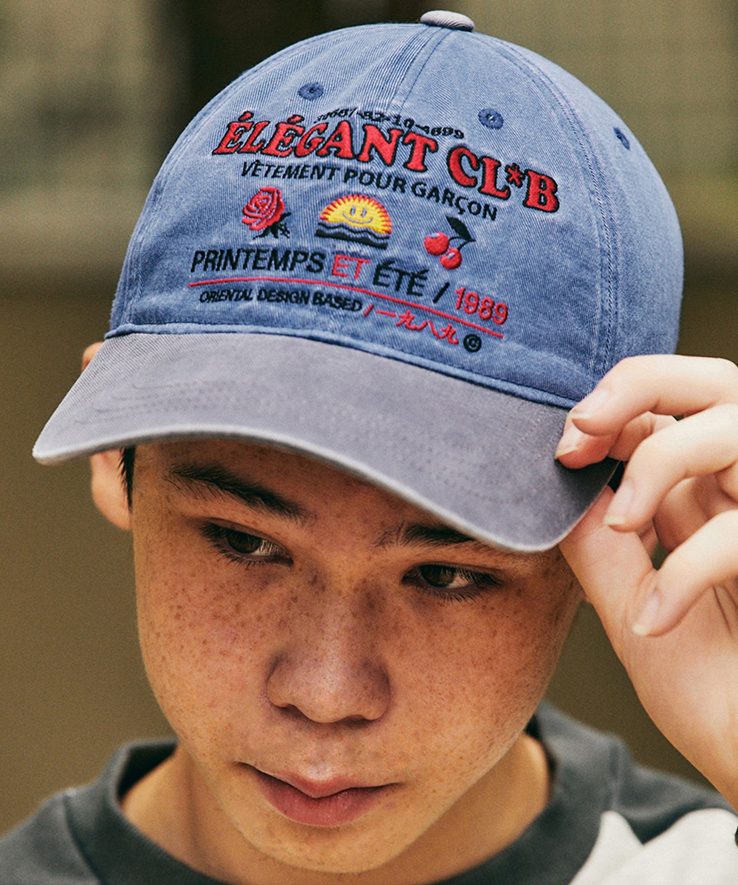 キャップ CONICHIWA bonjour Elegant Cap Black MUSINSA | CONICHIWA BONJOUR Elegant Cap (Air Force/Smoke)