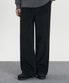 원턱 와이드 코듀로이 팬츠 (BLACK)