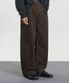 원턱 와이드 코듀로이 팬츠 (BROWN)