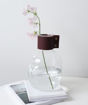 레드 스트랩 시쿠라 버건디 화병