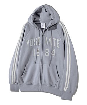 YOSEMITE 래글런 트랙 후드집업 GHZ-276