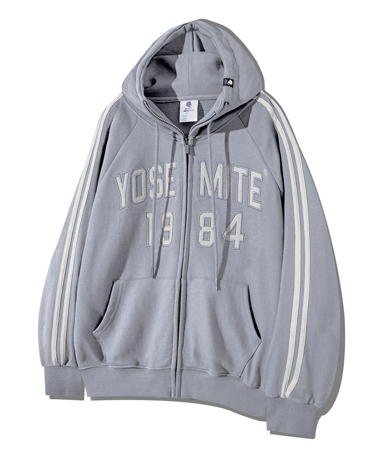 YOSEMITE 래글런 트랙 후드집업 GHZ-276