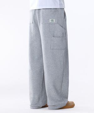 카펜터 와이드 스웻팬츠 GLP-647_그레이