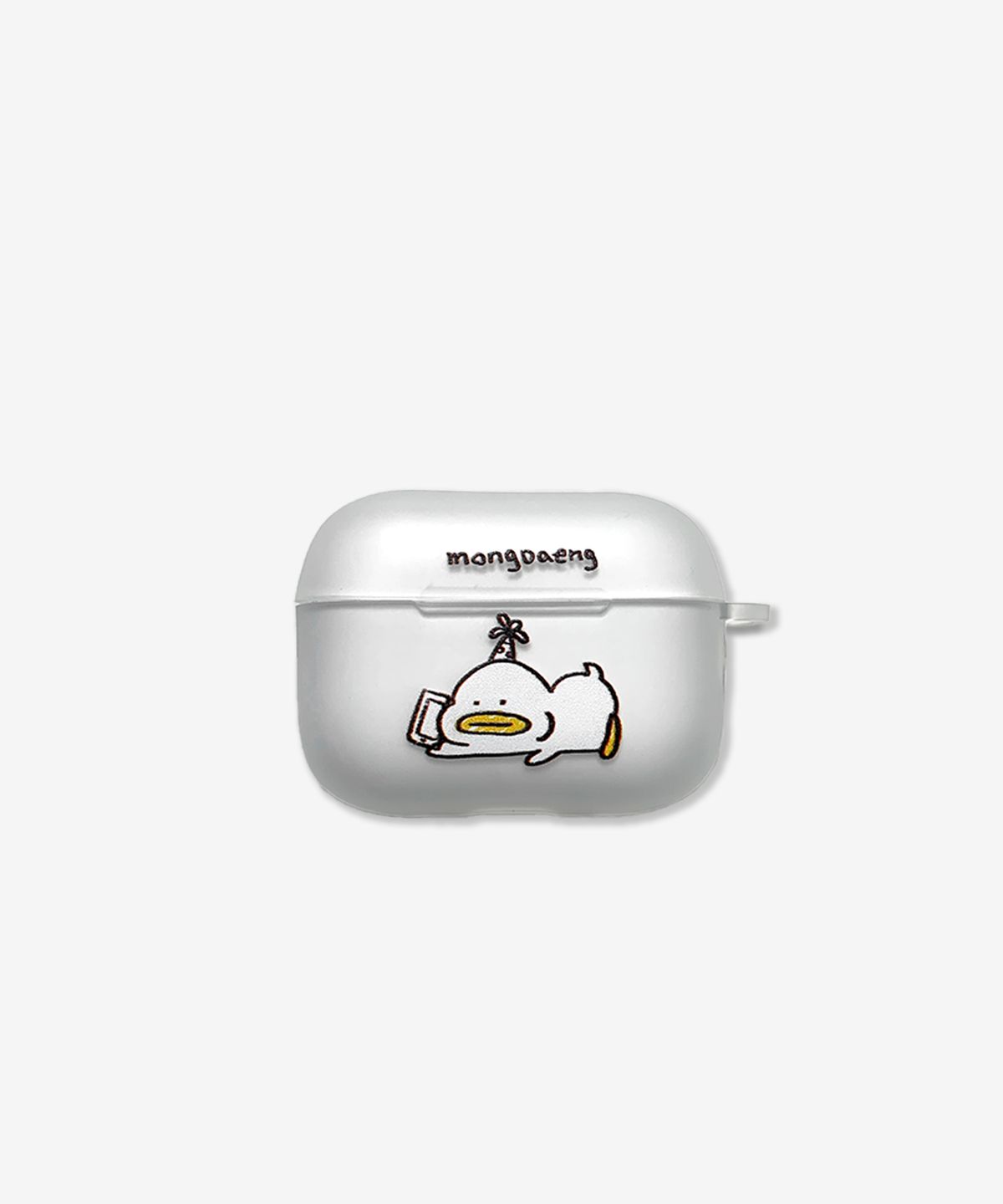 몽댕(MONGDAENG) Lazy bbaduck Airpods case 철뿌덕 에어팟케이스