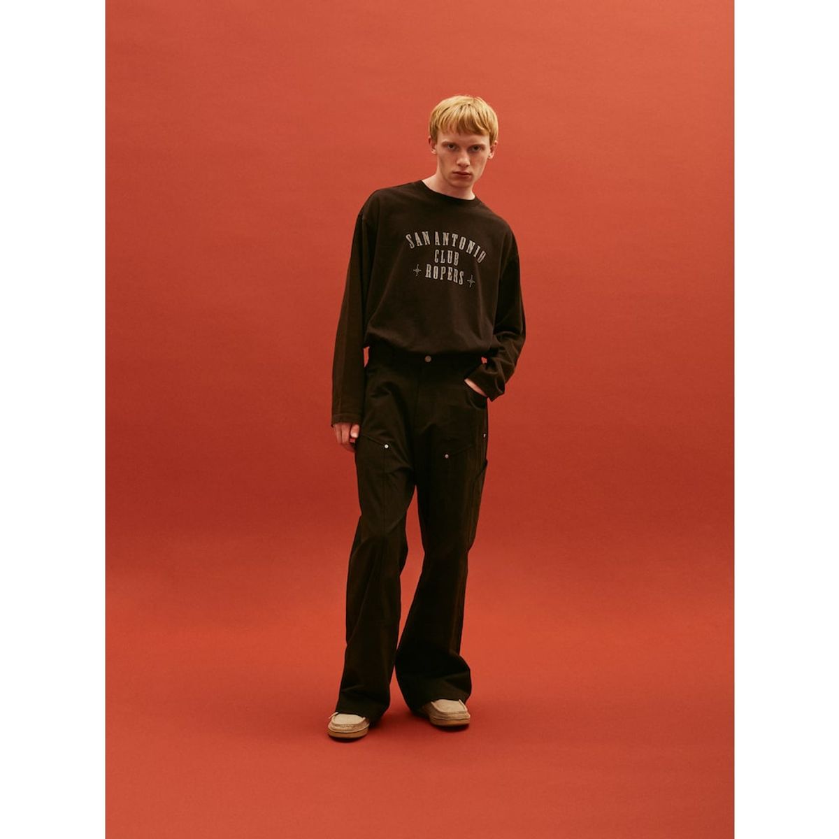 샌드 사운드(SAND SOUND) Carpenter Wide Pants  Black
