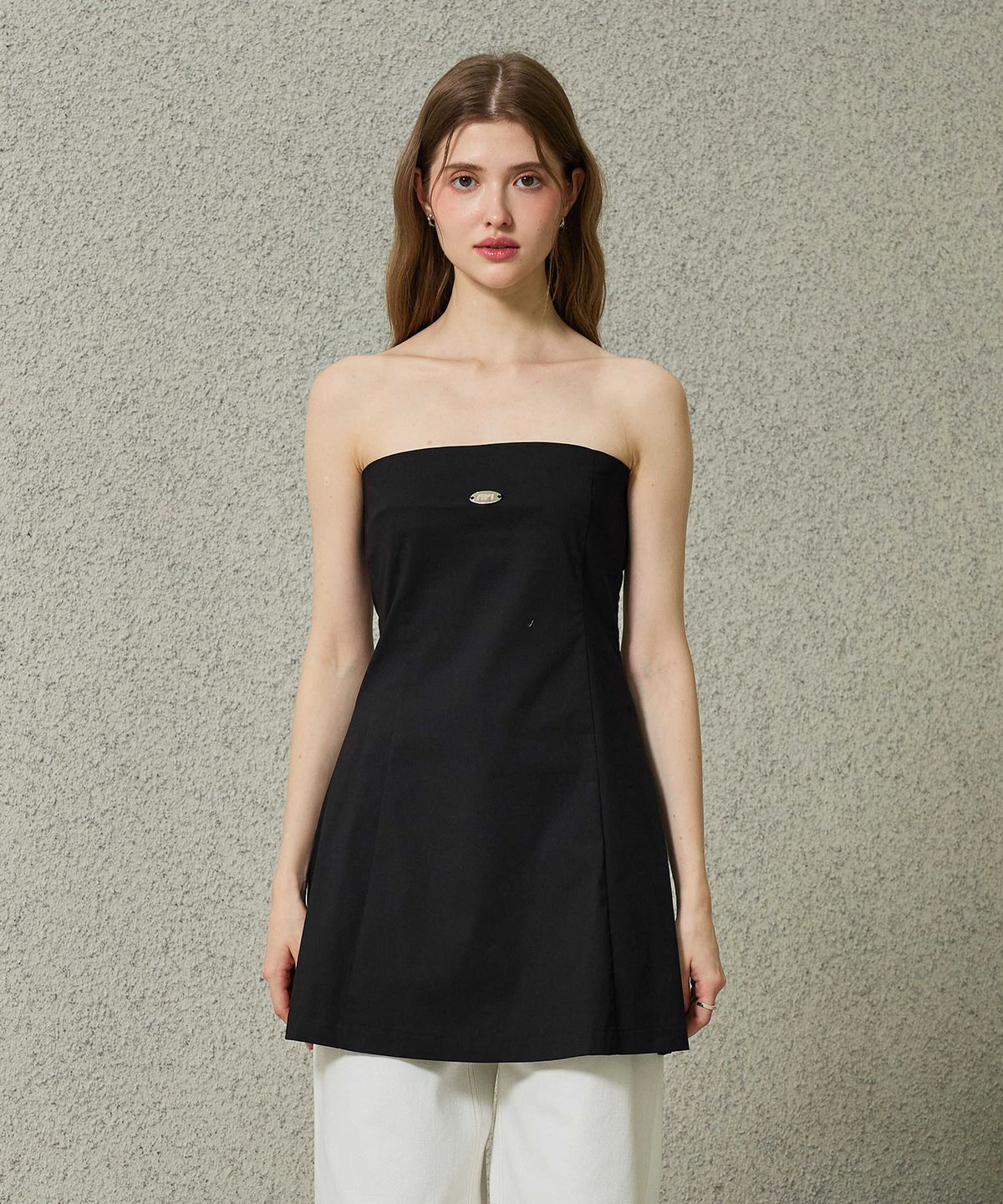 아리킴(ARIKIM) KITTEN MINI DRESS / BLACK