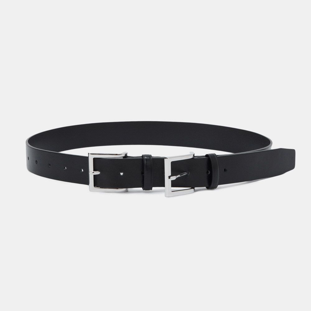 MUSINSA公式 | LCDC TM DOUBLE BUCKLE LEATHER BELT