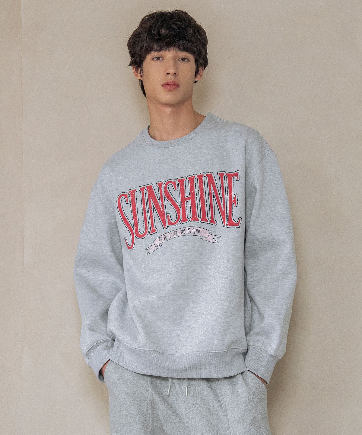 하프크라이즈 레이아웃(HALBKREIS LAYOUT) T20052 SUNSHINE 스웨트 셔츠