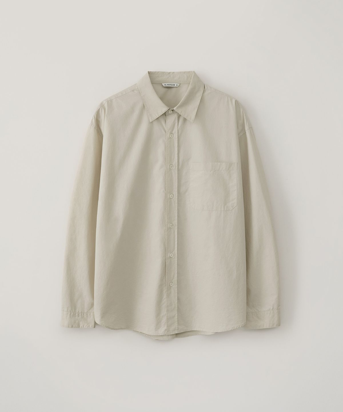 블랭크룸(BLANKROOM) 필드데이 셔츠_MILK BEIGE