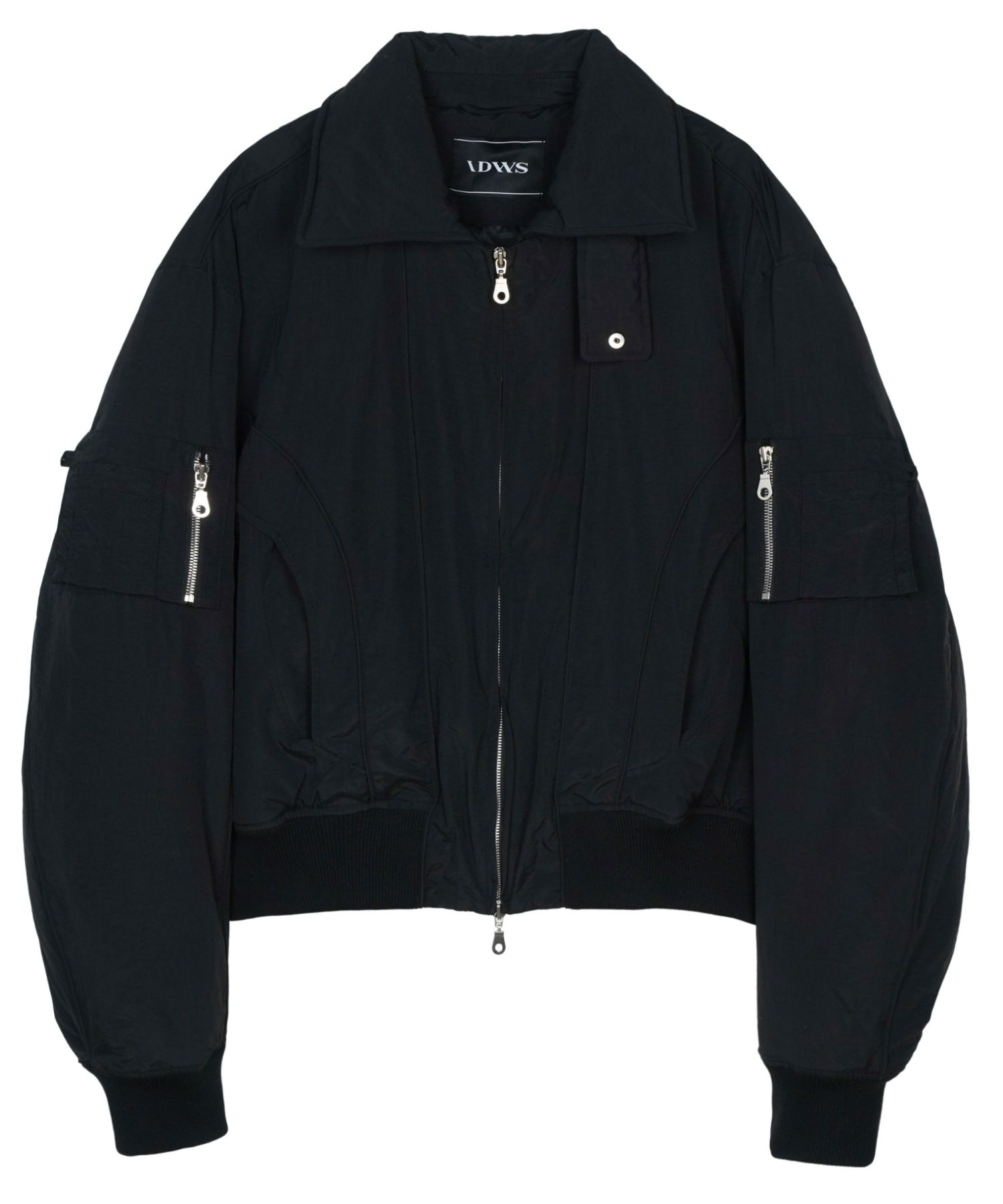 MUSINSA公式 | IDWS Solid High Neck Ma-1 Black