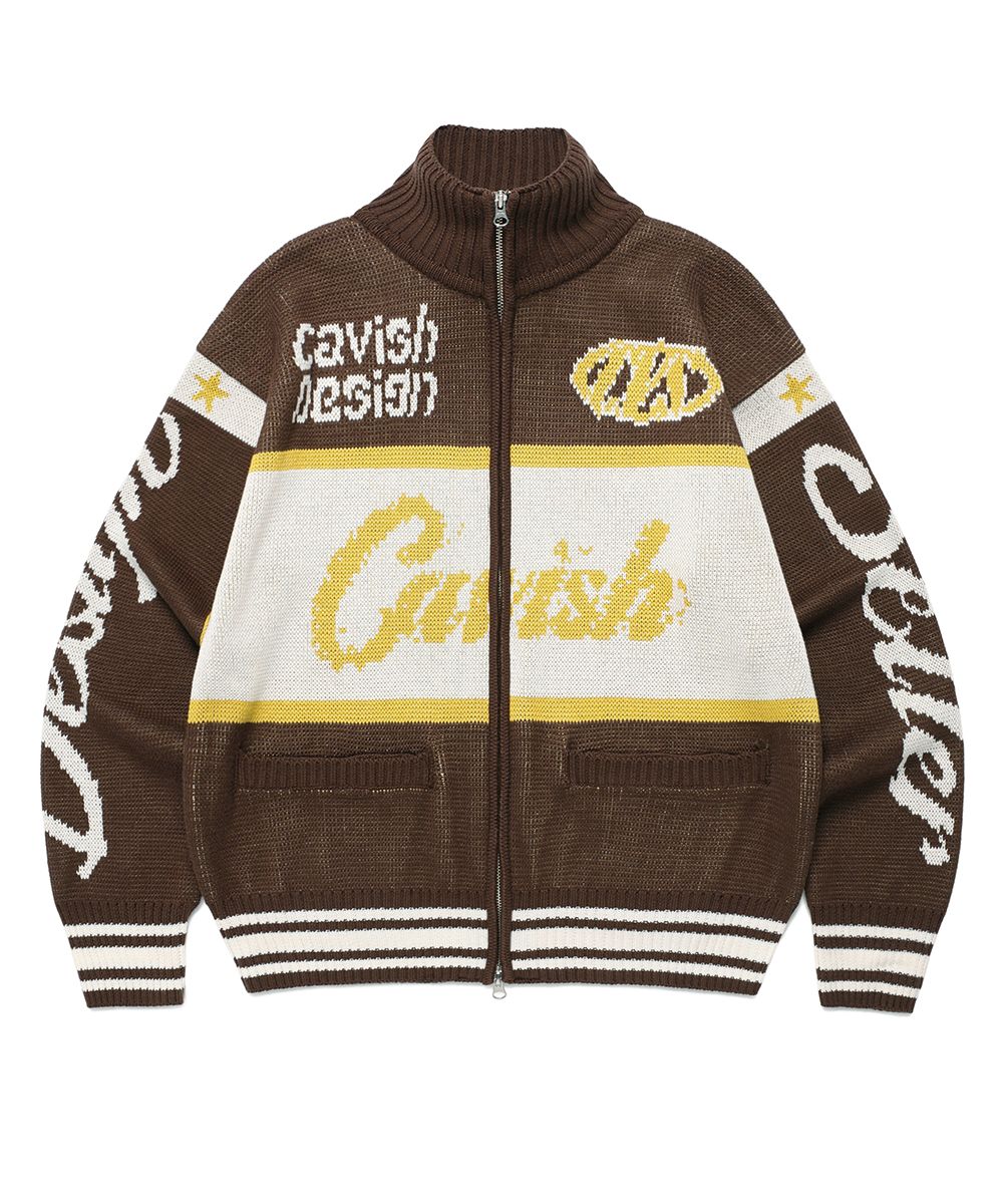 コート CAVISH RACING TEAM KNIT ZIP UP BROWNCV2EFUK682A MUSINSA | CAVISH RACING TEAM KNIT ZIP UP BROWN(CV2EFUK682A)
