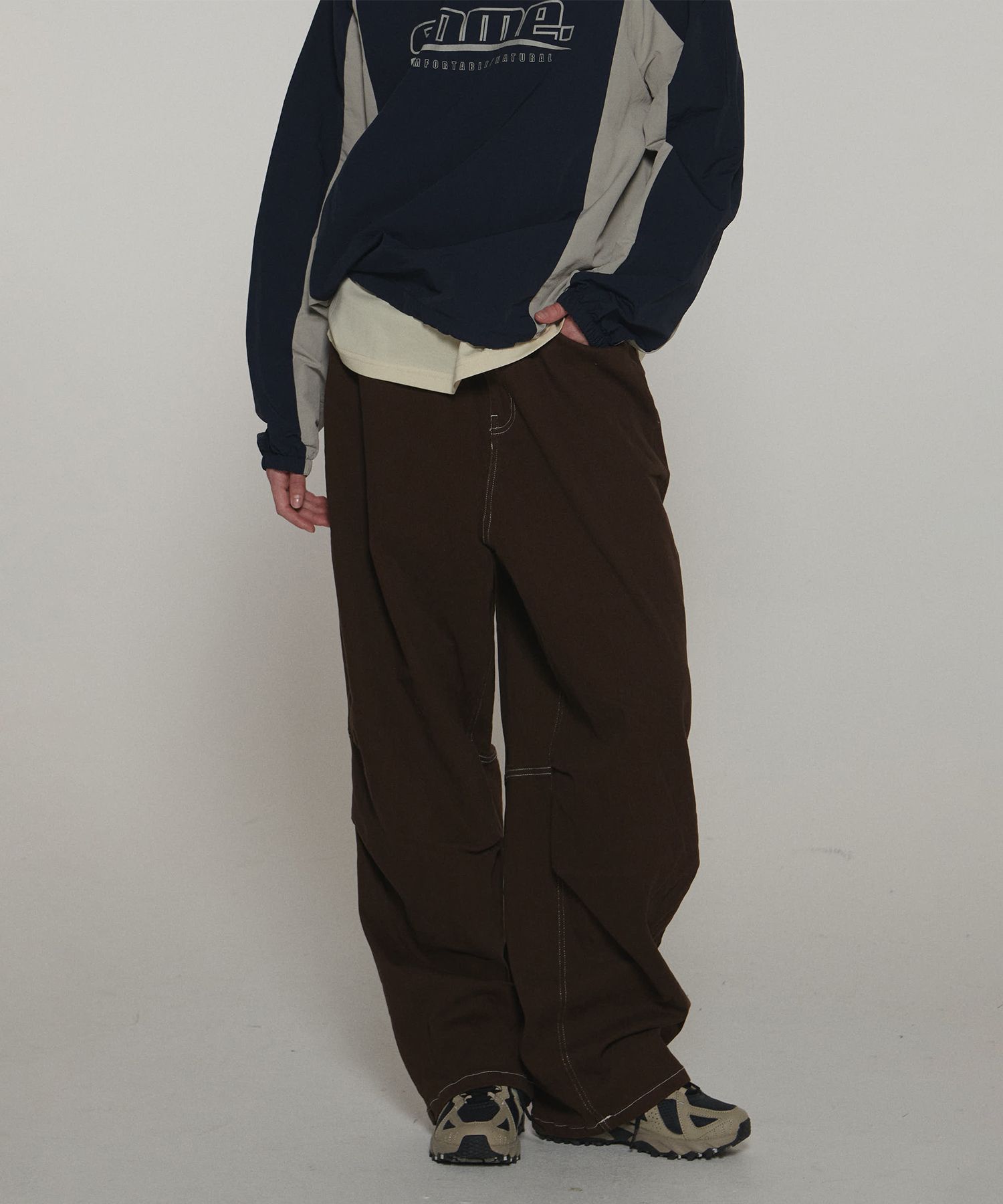 MUSINSA | SOME PLACE Pintuck cut stitch hidden string back