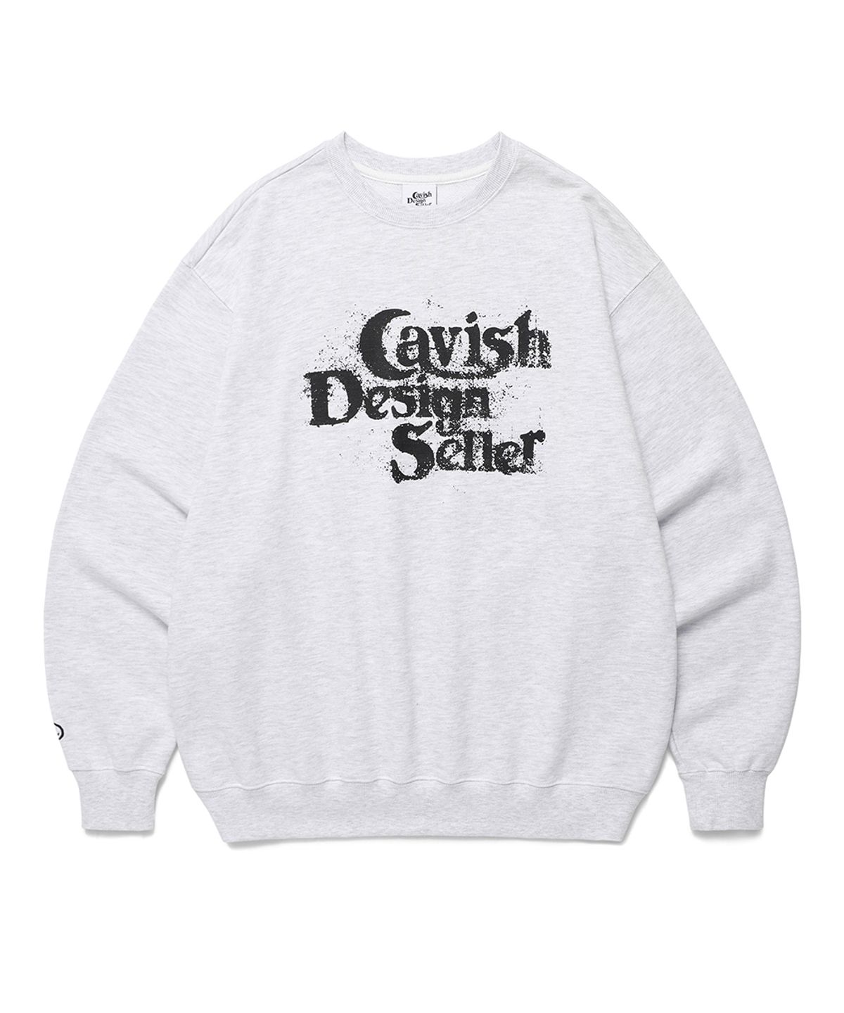 카비시(CAVISH) DUST SELLER LOGO SWEATSHIRT LIGHT GREY(CV2EFUM442A)