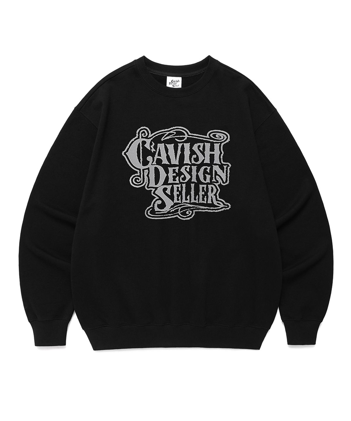 카비시(CAVISH) CLEF SWEATSHIRT BLACK(CV2EFUM444A)