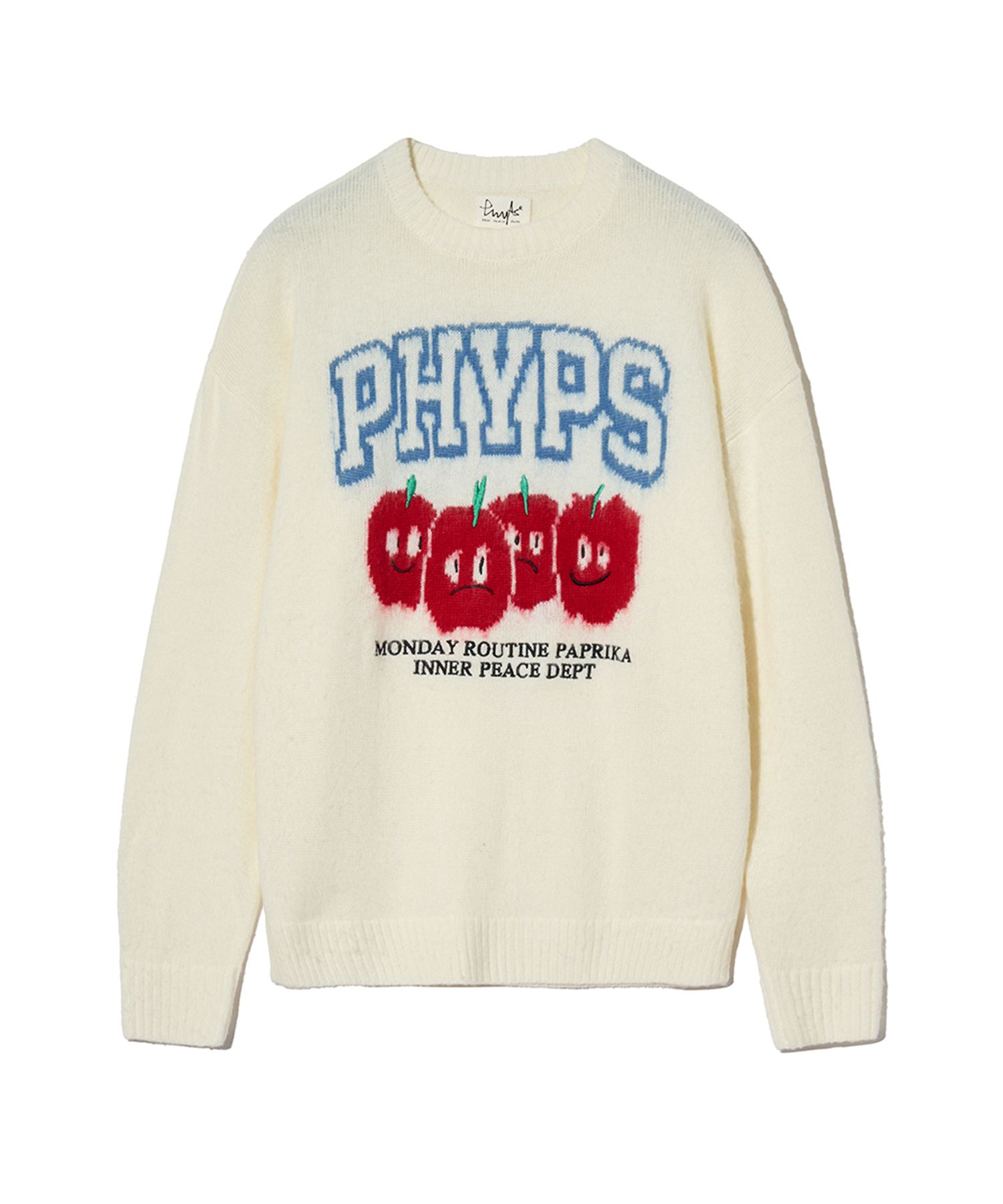 PHYPS ♥ Paprika Brush Knit /追跡付 MUSINSA公式 | PHYPS Paprika Brush Knit_Ivory