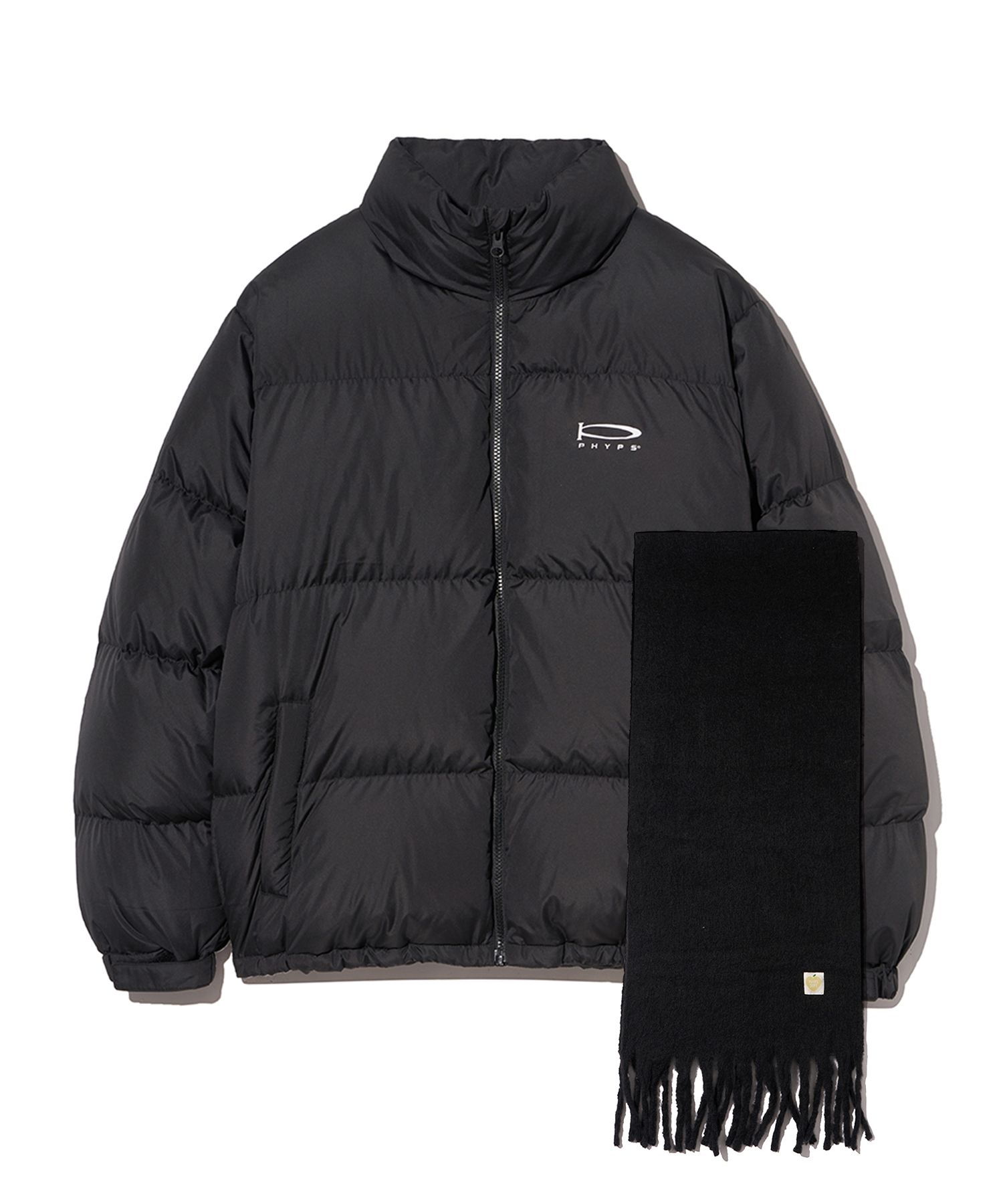 PHYPS ♥ Duck down muffler puffer jacket /追跡付 MUSINSA公式 | PHYPS (Layered) Duck Down Muffler Puffer