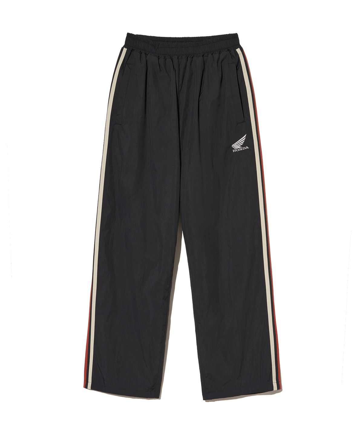 핍스 모터사이클(PHYPS MOTORCYCLE) Honda Nylon Track Pants Black