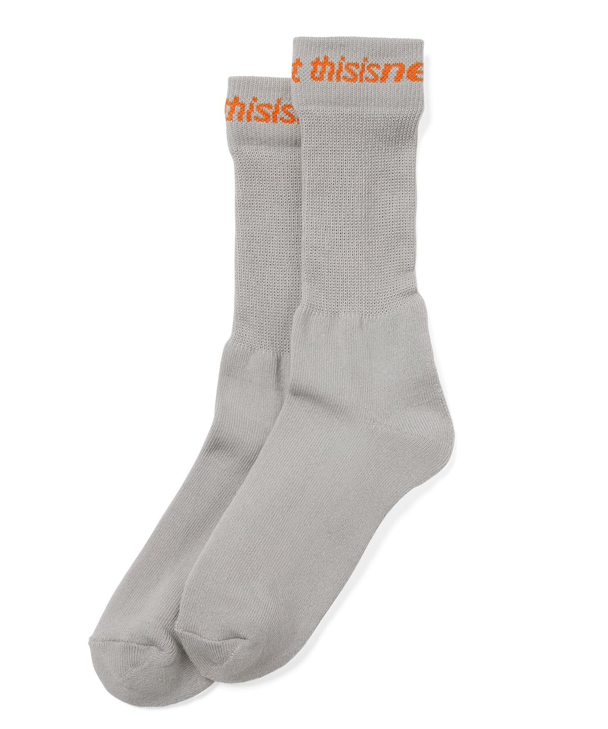 디스이즈네버댓(THISISNEVERTHAT) D/SP-Logo Socks Grey