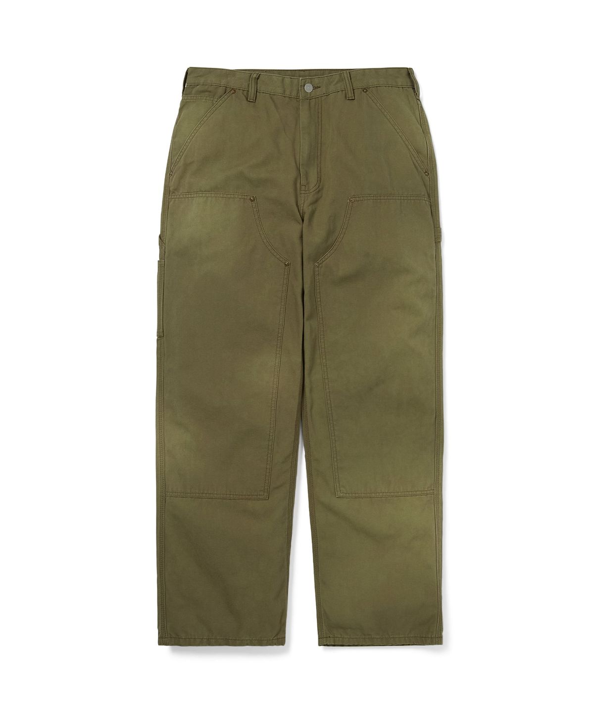 디스이즈네버댓(THISISNEVERTHAT) Bleached Double Knee Pant Khaki