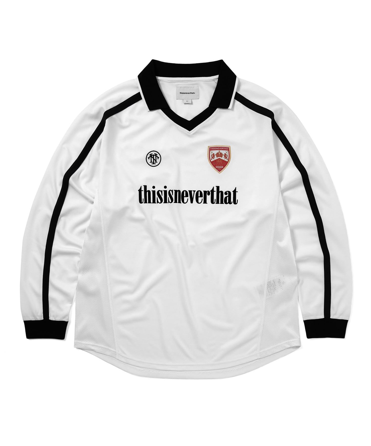 thisisneverthatサッカーロンt thisisneverthat * Soccer Jersey ロンT ジャージ