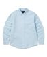 Overdyed T-Logo Oxford Shirt Blue