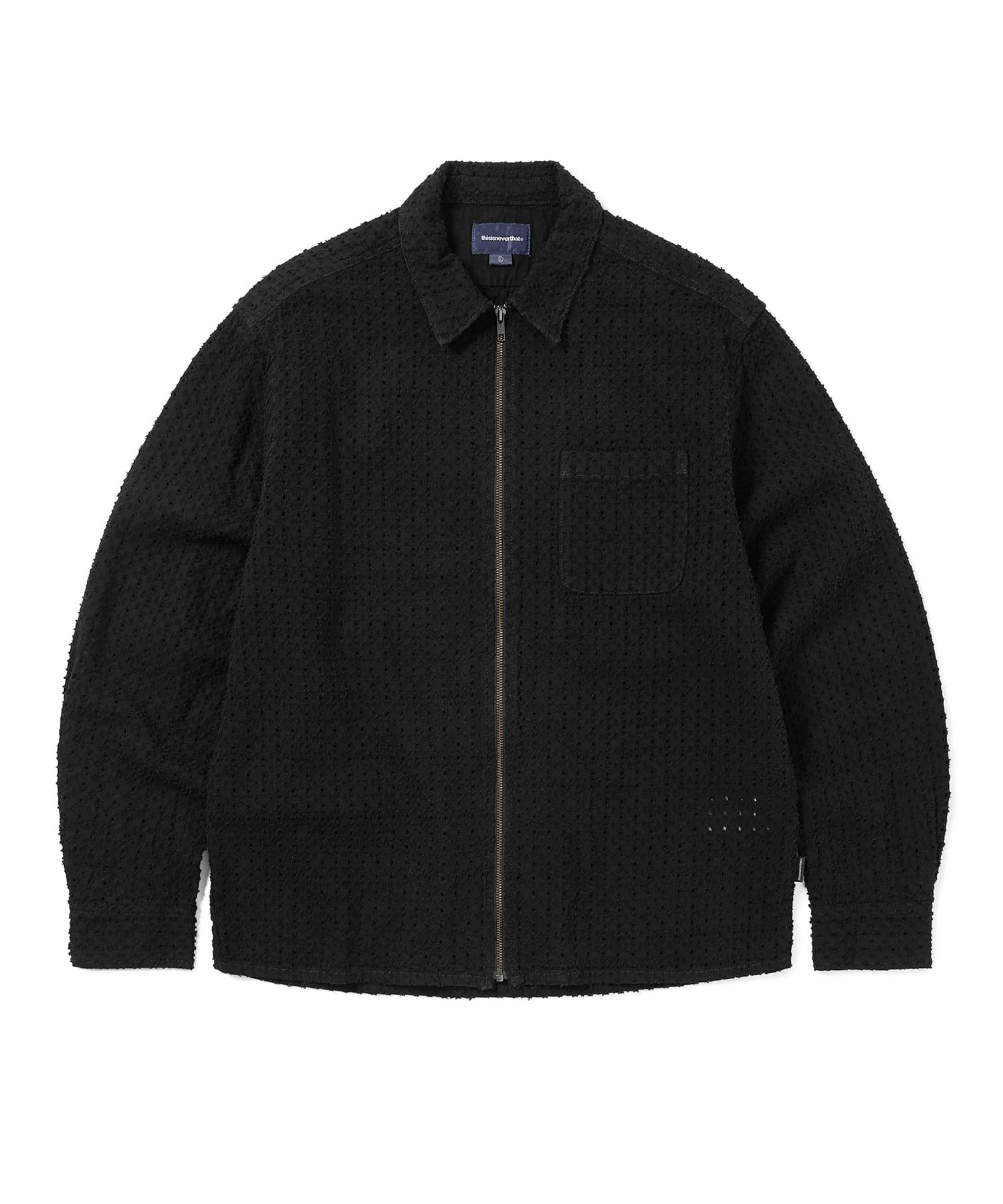 ジャケット・アウター Damaged Denim Shirt thisisneverthat Damaged Denim Shirt - thisisneverthat®