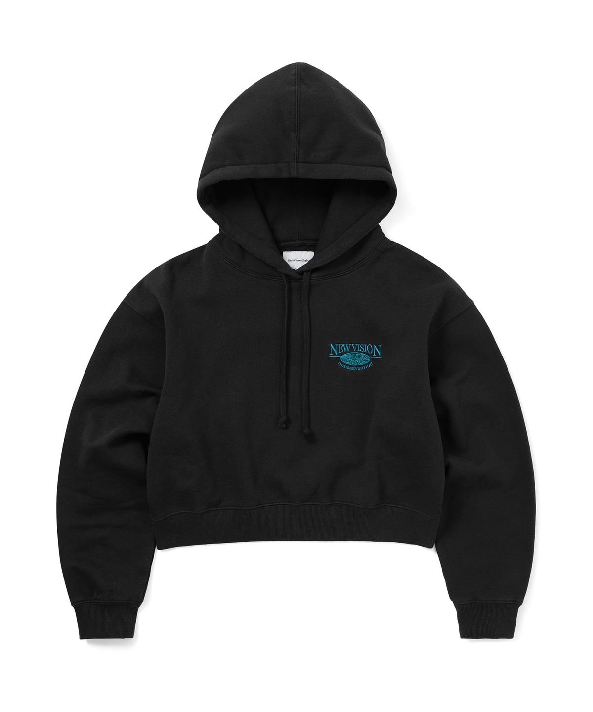 디스이즈네버댓(THISISNEVERTHAT) NEW VISION W Hoodie Off Black