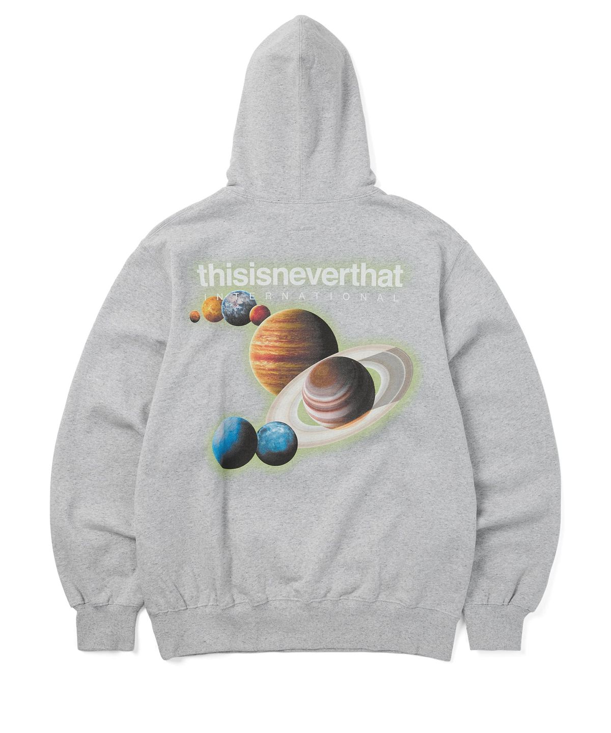 디스이즈네버댓(THISISNEVERTHAT) Solar System Hoodie Heather Grey