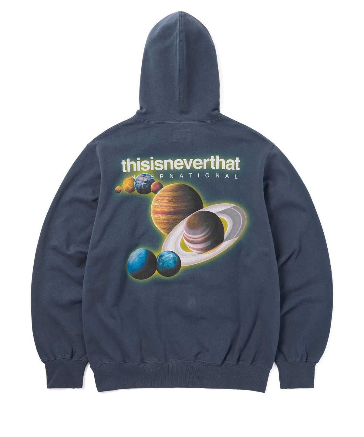 디스이즈네버댓(THISISNEVERTHAT) Solar System Hoodie Deep Water