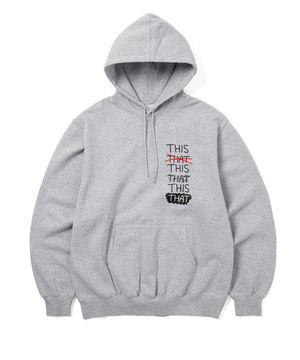 THISTHAT Skate Hoodie Heather Grey