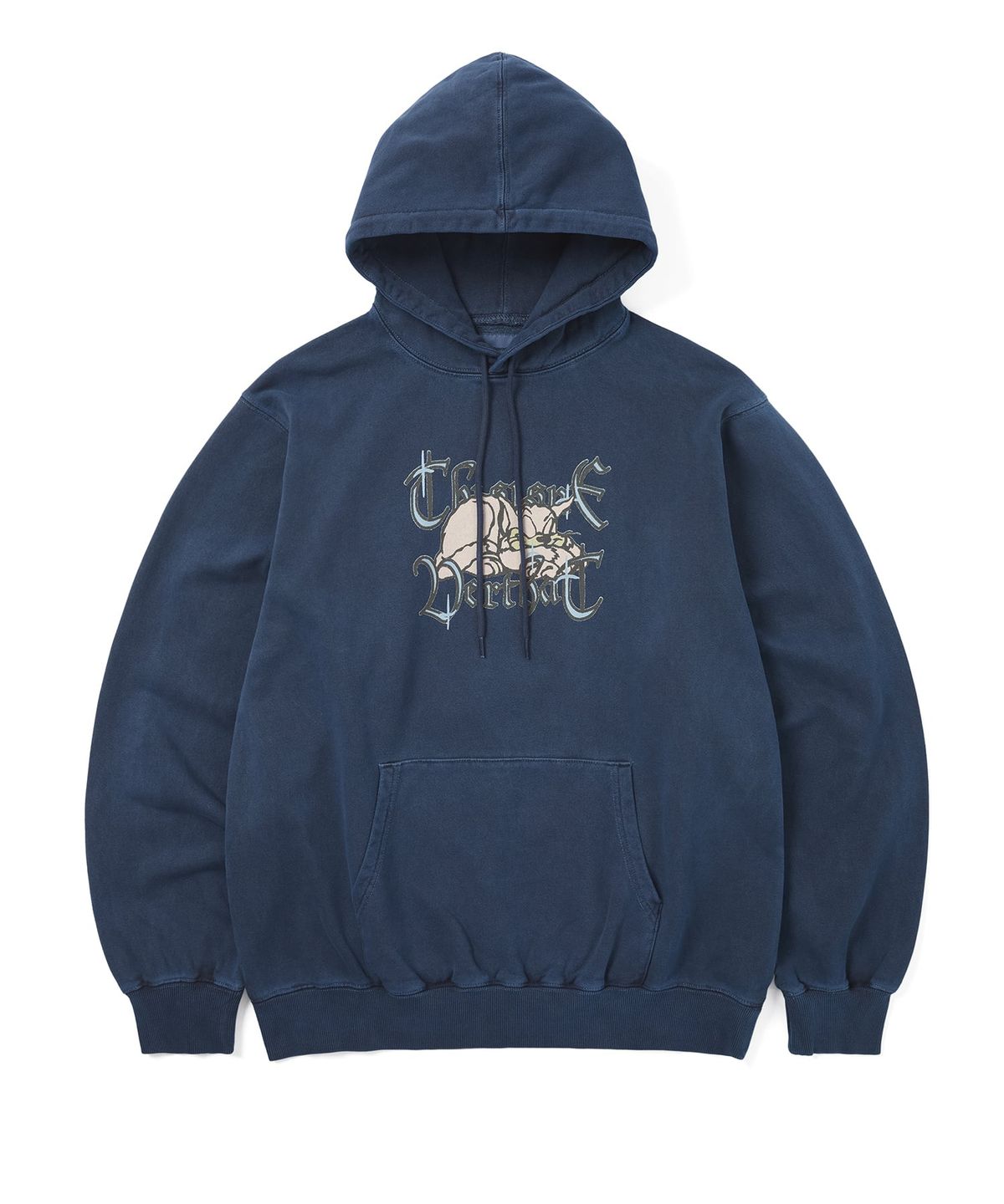 디스이즈네버댓(THISISNEVERTHAT) Sleepy Cat Hoodie Midnight