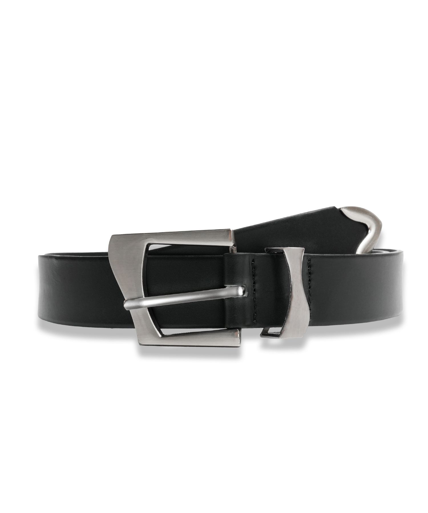 ●DOFFJASON● COWHIDE GARRISON BELT BLACK DJ24FWCBT001BLK Garrison Belt Black - The Boot Life, LLC