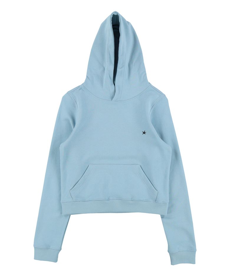 (w) TCM starfish mini logo hoodie (sky blue)