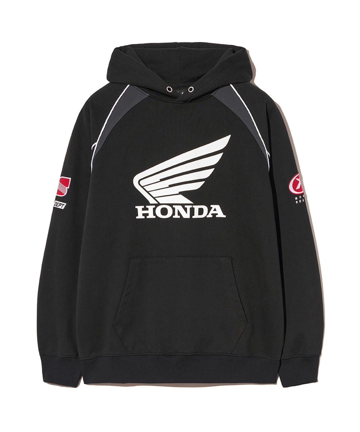 핍스 모터사이클(PHYPS MOTORCYCLE) Honda Motorcycle Hoodie Black