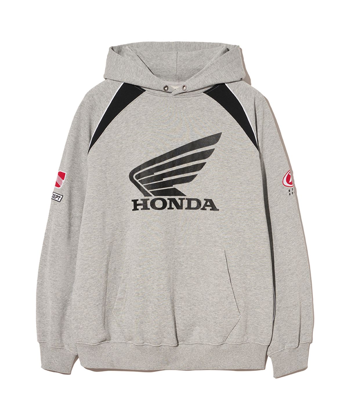 핍스 모터사이클(PHYPS MOTORCYCLE) Honda Motorcycle Hoodie Gray