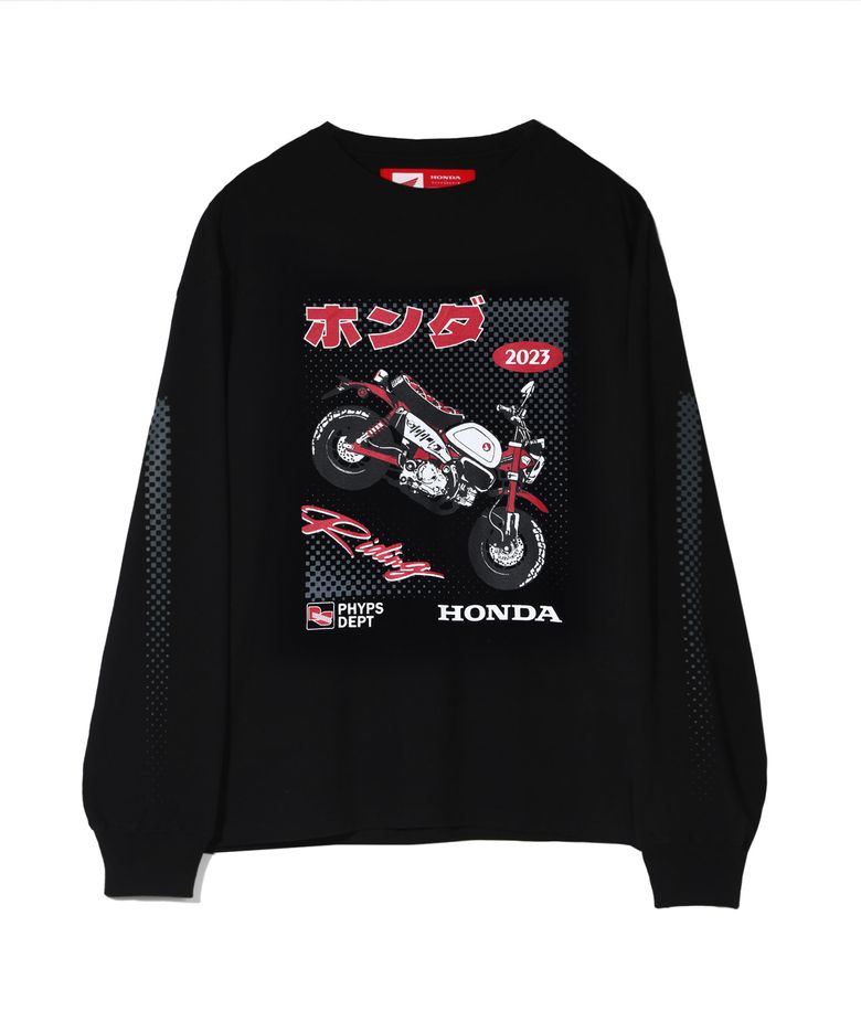 Honda Anime Monky 125 Long sleeve_Black