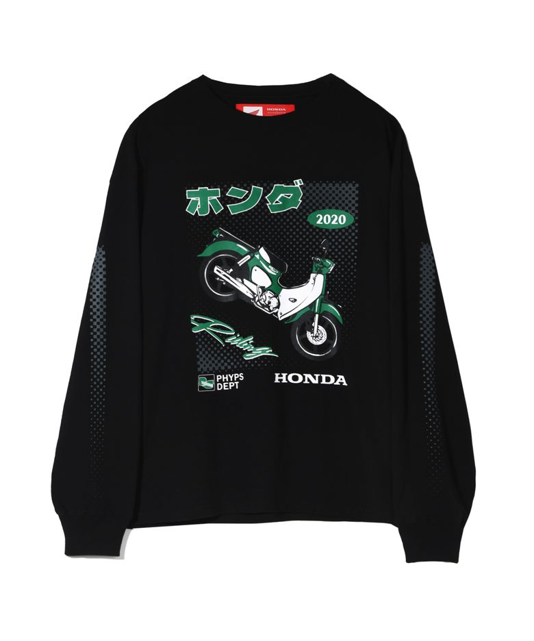 Honda Anime Super Cub Long sleeve Black