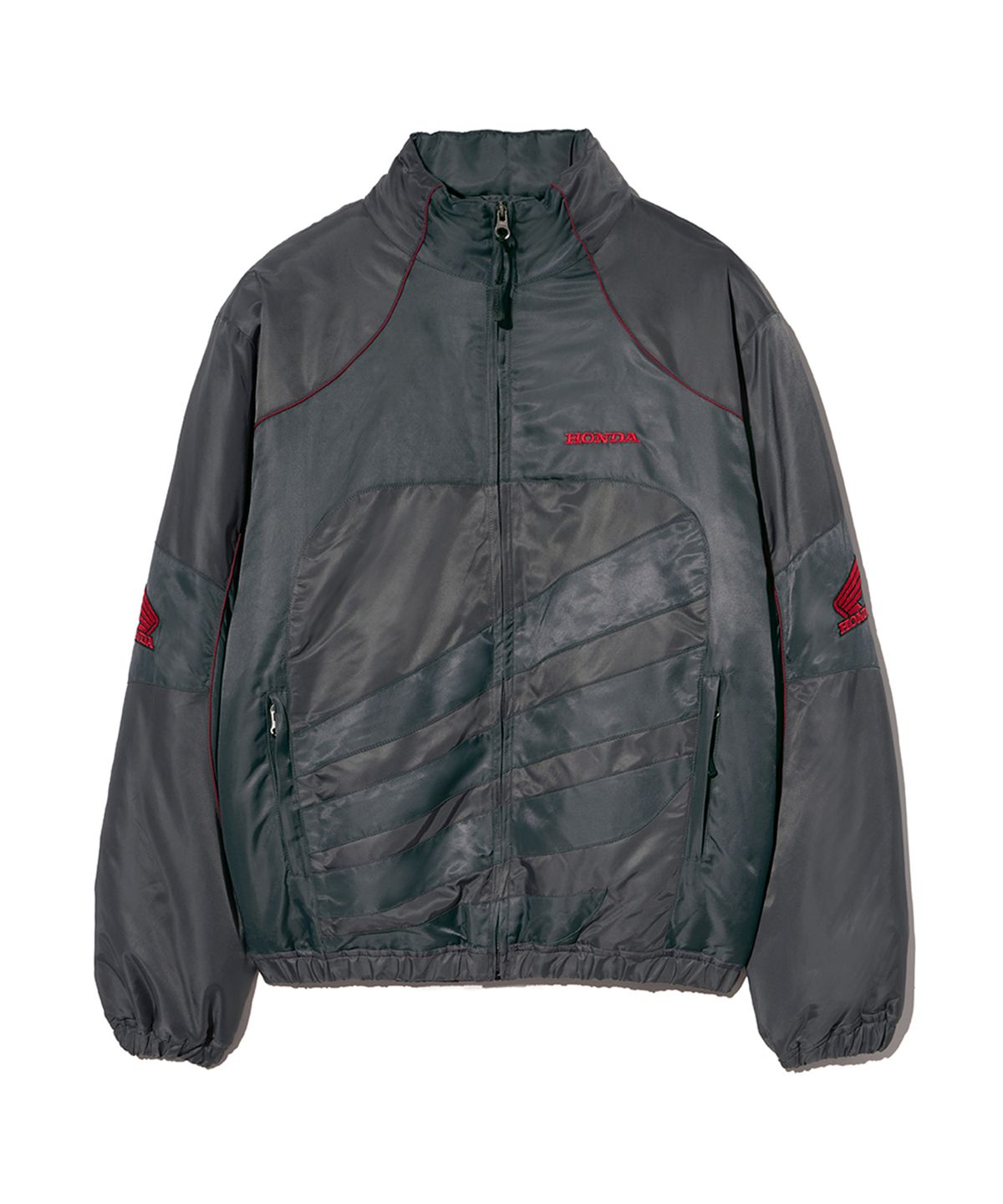 핍스 모터사이클(PHYPS MOTORCYCLE) Warm up Puffer Jacket_Charcoal