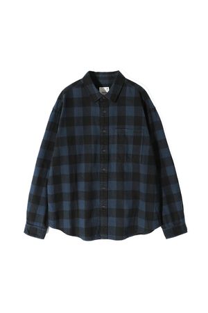 Madison Buffalo Check Shirt Navy