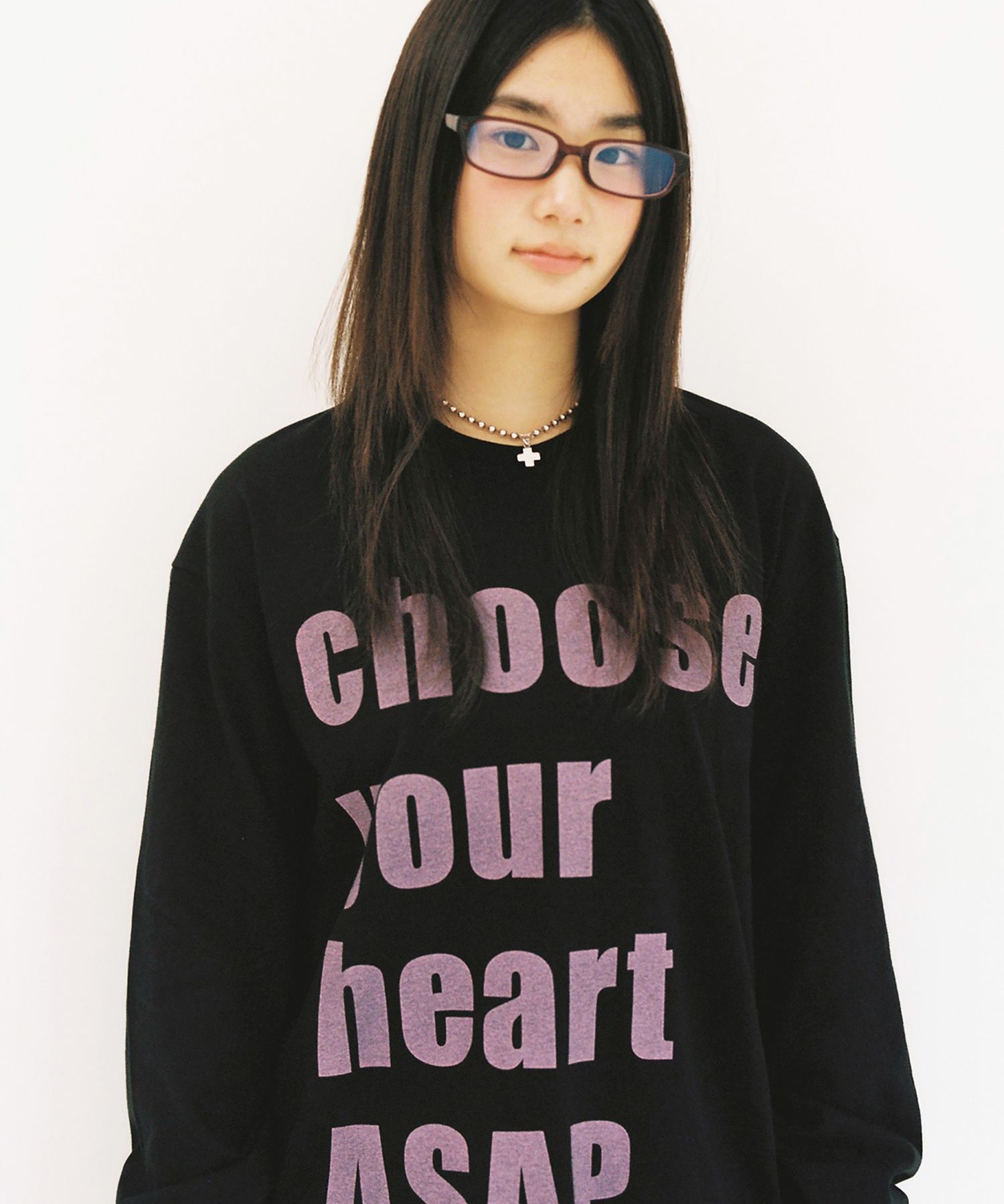 MUSINSA公式 | WEBHOUSE ASAP Long Sleeve - Black