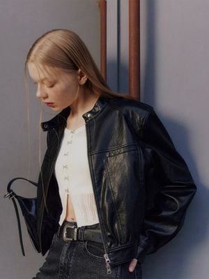 Rider Crop Jacket VL4AJ090_2color