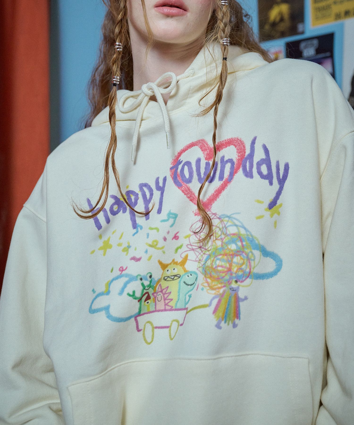 【CPGN STUDIO】24FW★ DTP Monster Town Hoodie MUSINSA | CPGN STUDIO DTP Monster Town Hoodie Cream