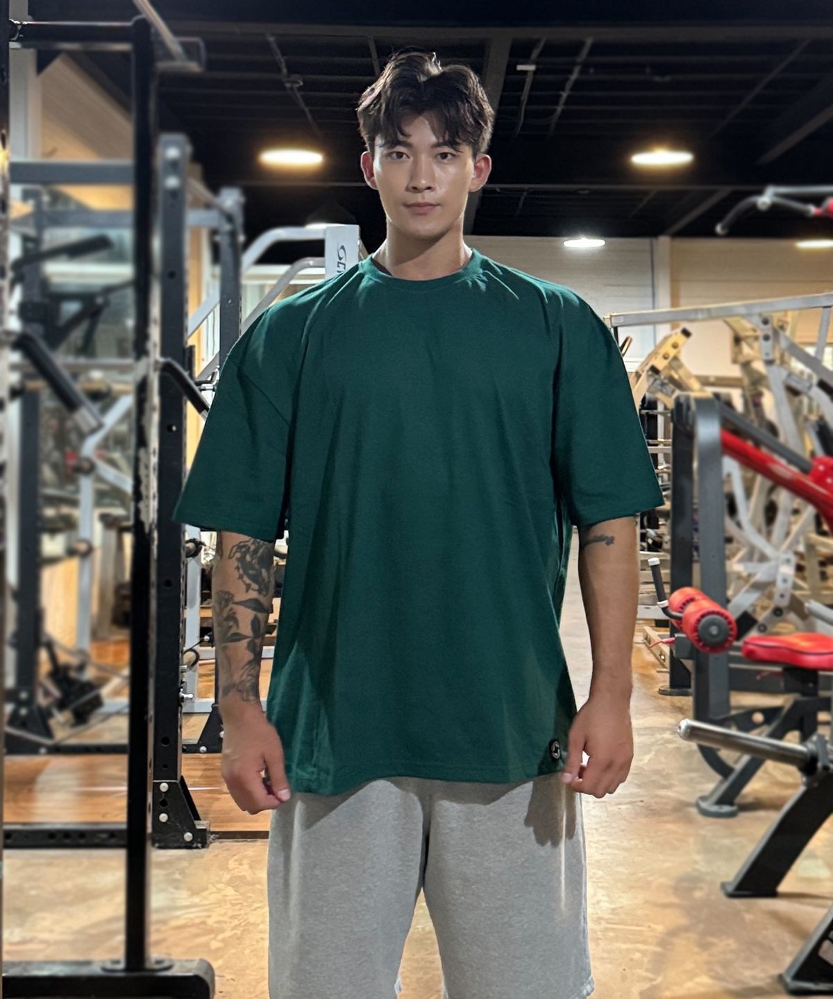 바벨웍스(BARBELLWORKS) 베이직 무지 오버핏 10컬러