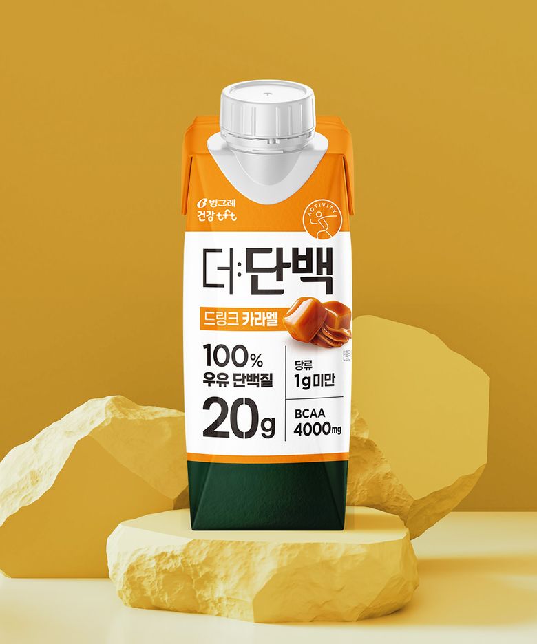 더단백 드링크 250ml 18팩 카라멜