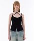 EVAN SLEEVELESS TOP / BLACK