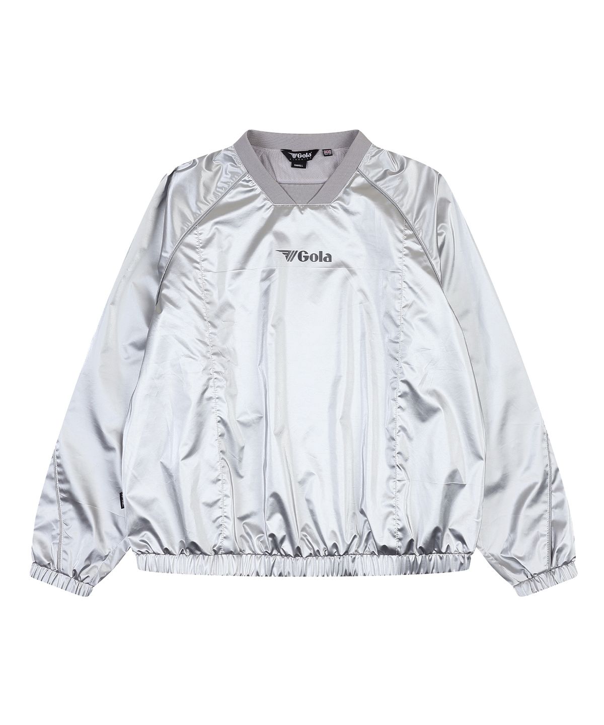 골라(GOLA) GLOSSY WOVEN PISTE [SILVER]