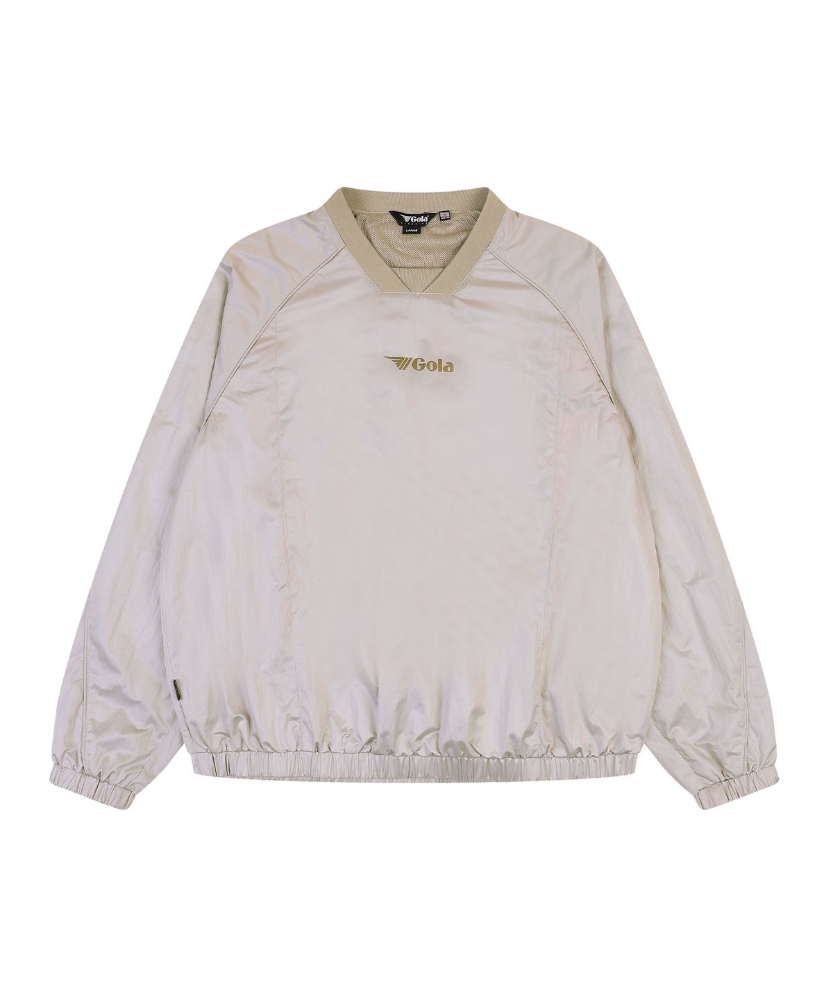골라(GOLA) GLOSSY WOVEN PISTE [BEIGE]