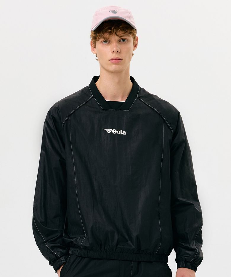GLOSSY WOVEN PISTE [BLACK]