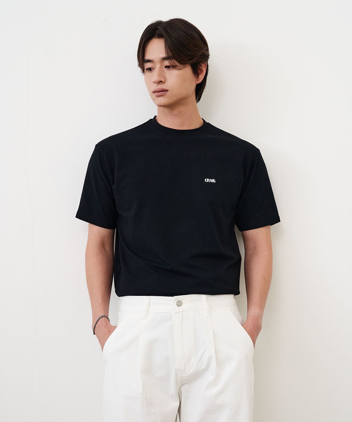 크레드먼스(CREEDMENS) CRMS 머슬핏 반팔티 (Black)